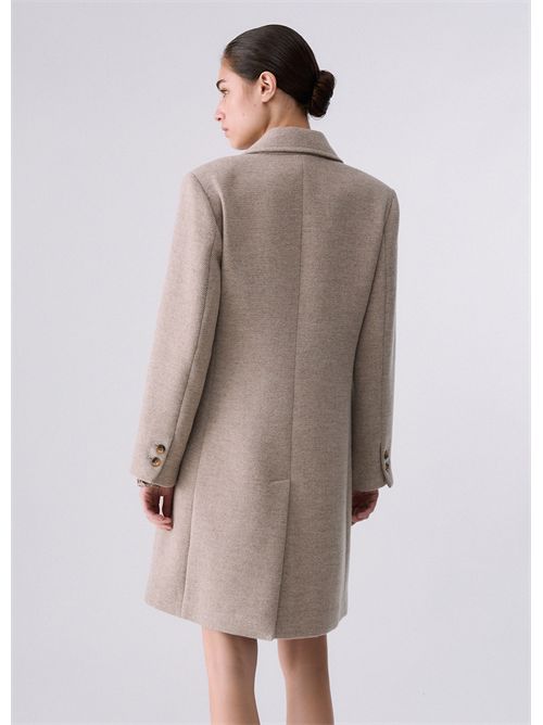 Cappotto midi in panno LIU JO | WF6411T720A/X0346